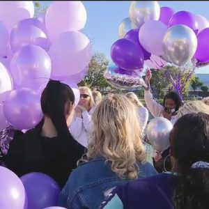 Balloon release held to remember murdered single mother from Dallas