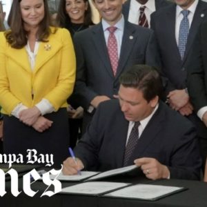 DeSantis signs vaccine mandate bills into law as Florida challenges new rule