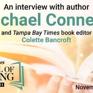 Michael Connelly at the 2021 Tampa Bay Times Festival of Reading