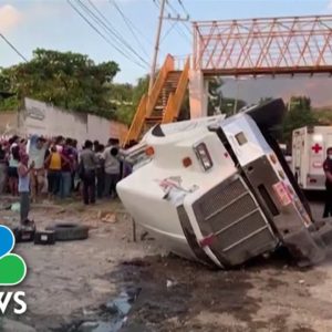 At Least 49 Migrants Killed In Mexico Truck Crash