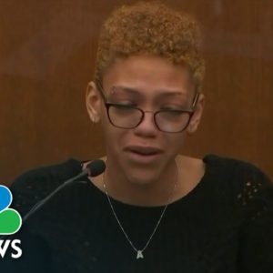 Daunte Wright's Girlfriend Gives Emotional Testimony in Kim Potter Trial