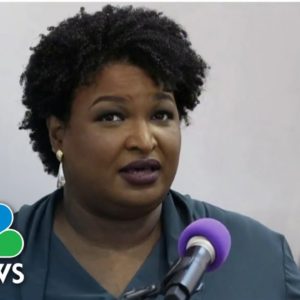 Democrat Stacy Abrams Officially Enters 2022 Georgia Governor Race
