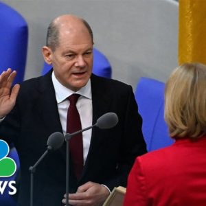 Olaf Scholz Sworn In To Replace Angela Merkel As German chancellor