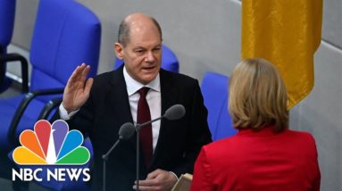 Olaf Scholz Sworn In To Replace Angela Merkel As German chancellor