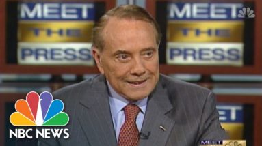 Remembering Bob Dole Through His Appearances on Meet the Press