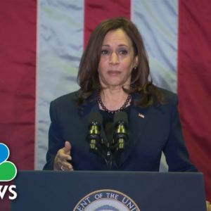 Harris Announces Plan To 'Significantly Accelerate The Removal Of Lead Pipes'