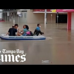 Thousands homeless as deadly floods hit Brazil