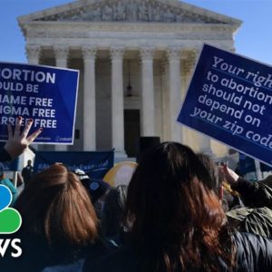 Supreme Court Hears Arguments in Mississippi Abortion Case Challening Roe V. Wade