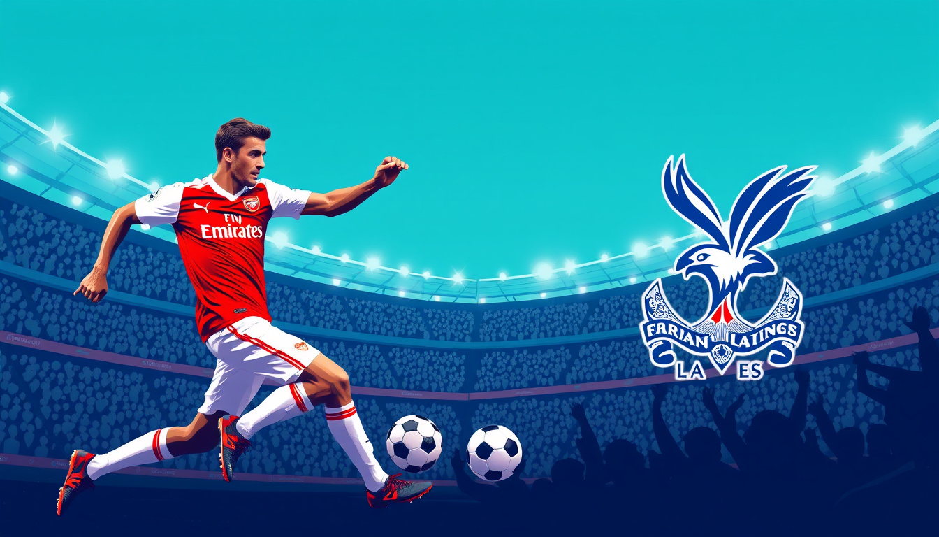 Arsenal and Crystal Palace Battle to a Stalemate: Highlights and Key Moments from the Premier League Clash