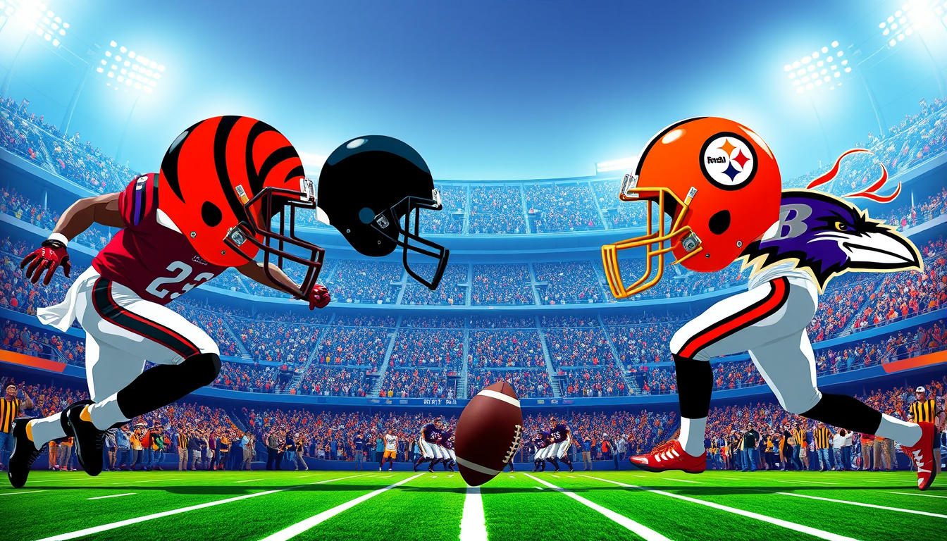 AFC North Showdown: Key Insights and Complete 2025 NFL Schedule for Bengals, Browns, Ravens, and Steelers