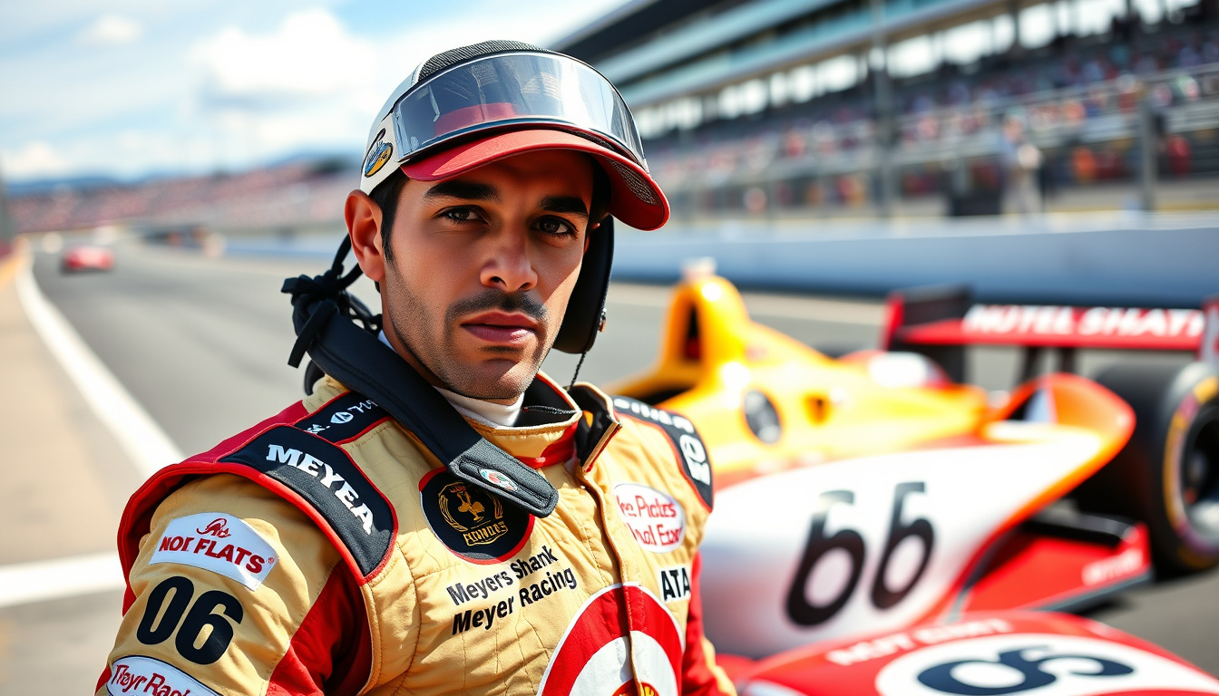 Meet Helio Castroneves: The Fiery Competitor Behind the No. 06 Meyer Shank Racing Car in the Indy 500 Lineup