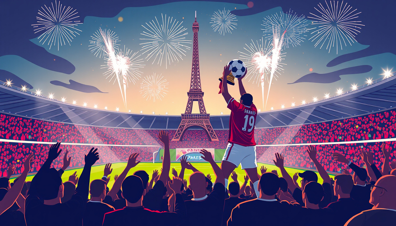 Paris Saint-Germain Celebrates Historic First Champions League Victory!